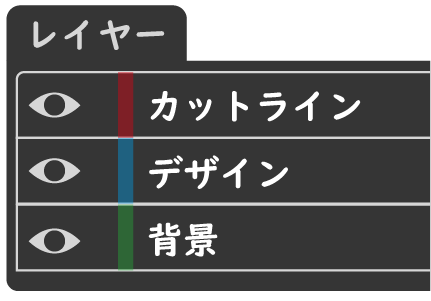 カットラインレイヤーをつくる